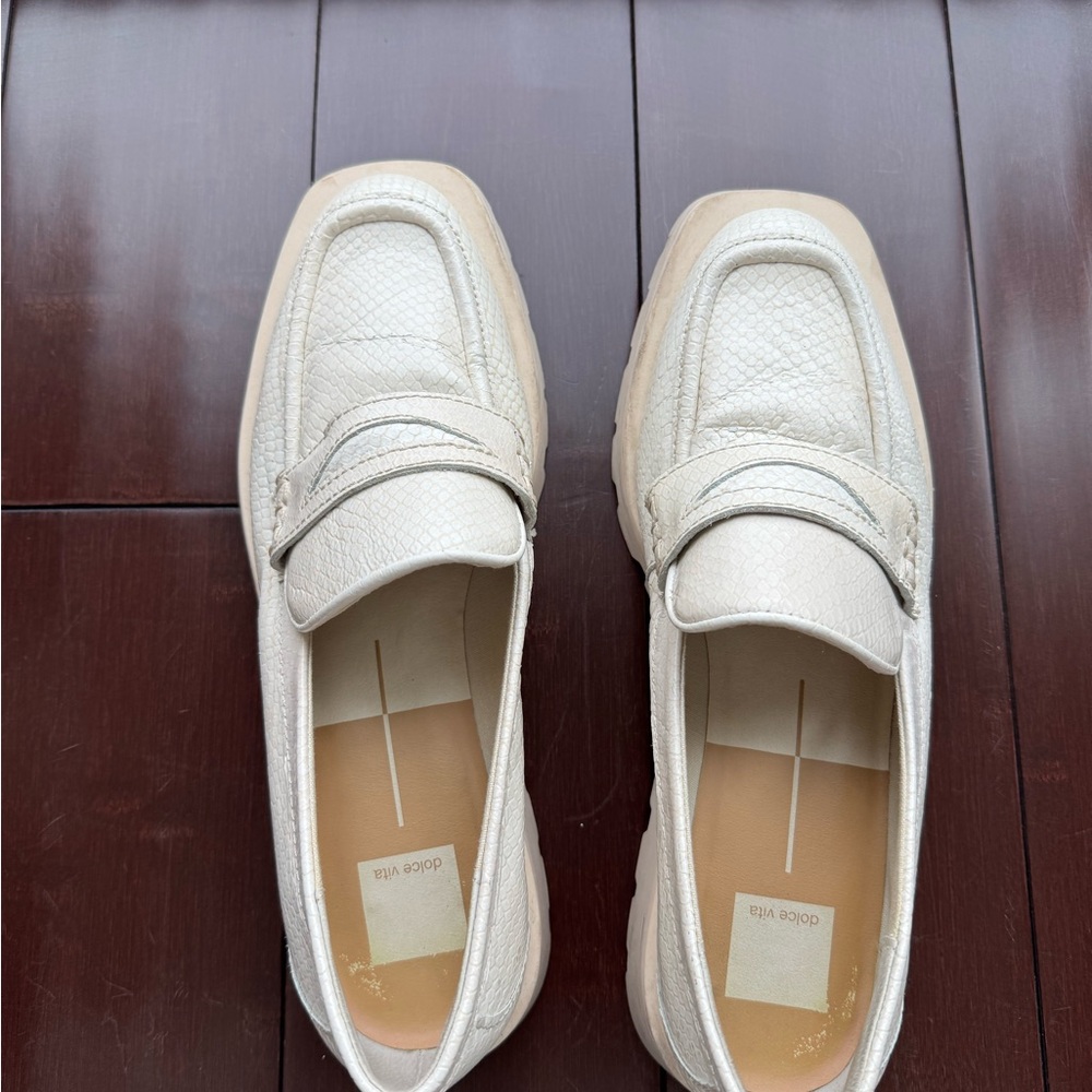 Dolce Vita Men's Cream Loafers